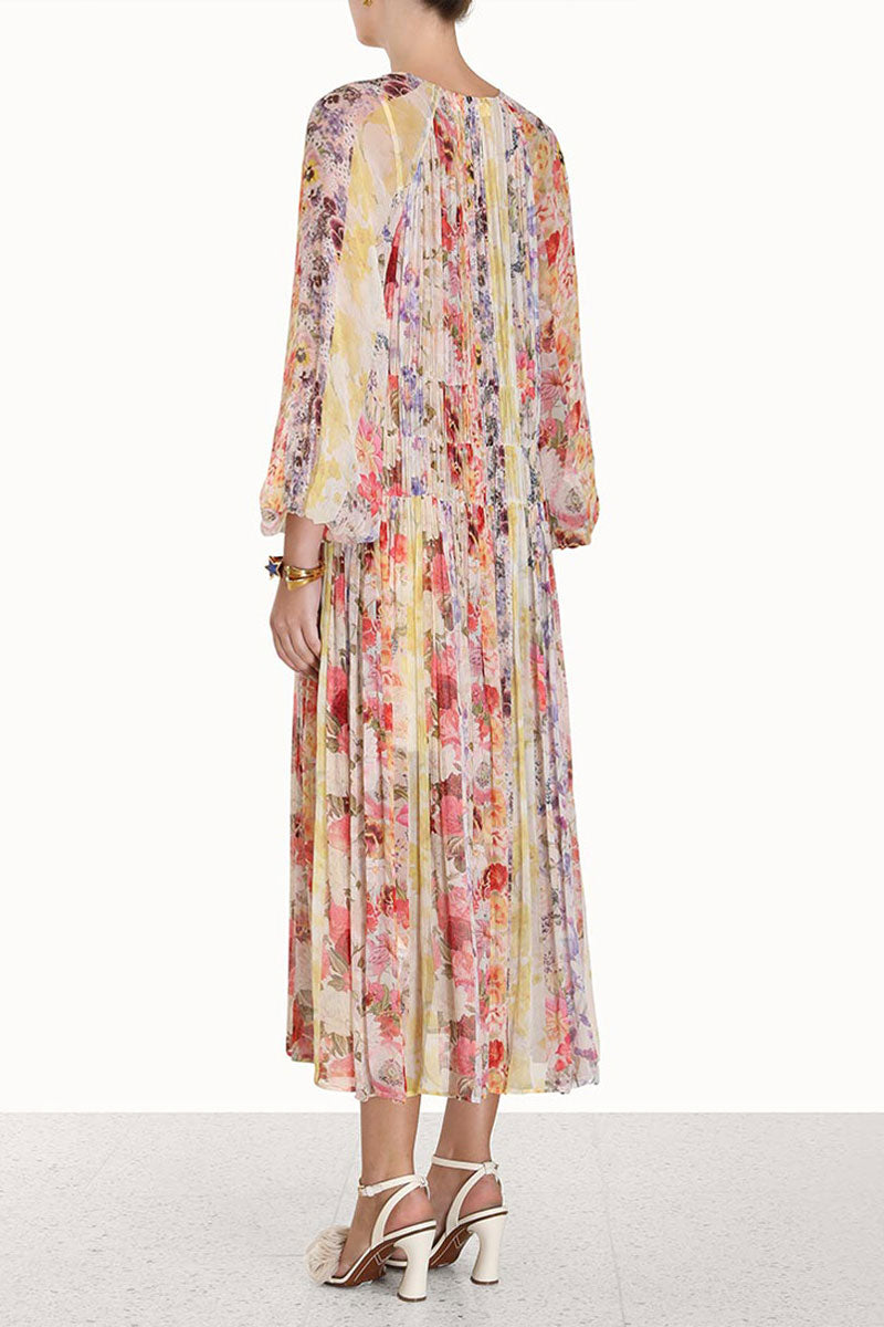 Wonderland Floral Midi Dress-ZIMMERMANN-Boyds Philadelphia