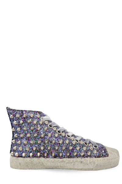 Glitter Stud Sneaker-Metal Gienchi-Boyds Philadelphia