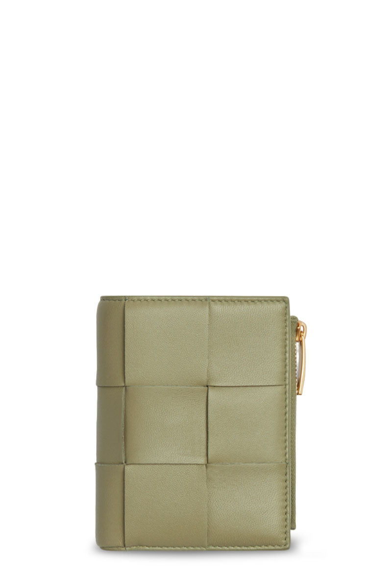 Small Bi-Fold Zip Wallet-Bottega Veneta-Boyds Philadelphia
