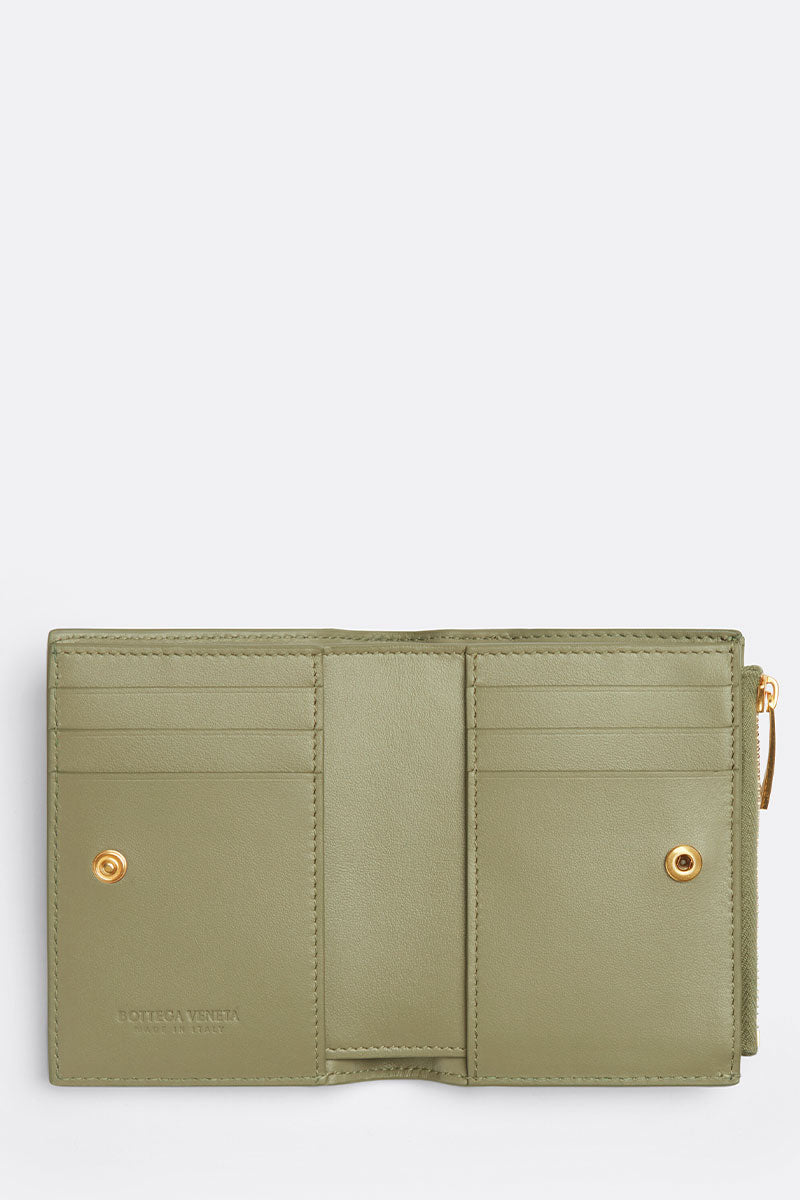 Small Bi-Fold Zip Wallet-Bottega Veneta-Boyds Philadelphia