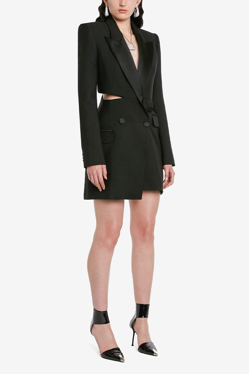 ALEXANDER MCQUEEN SLASH DB DRESS ALEXANDER MCQUEEN SLASH DB DRESS