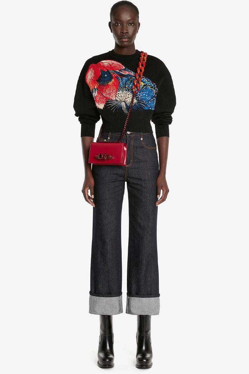 Mini Jewelled Satchel-Alexander McQueen-Boyds Philadelphia