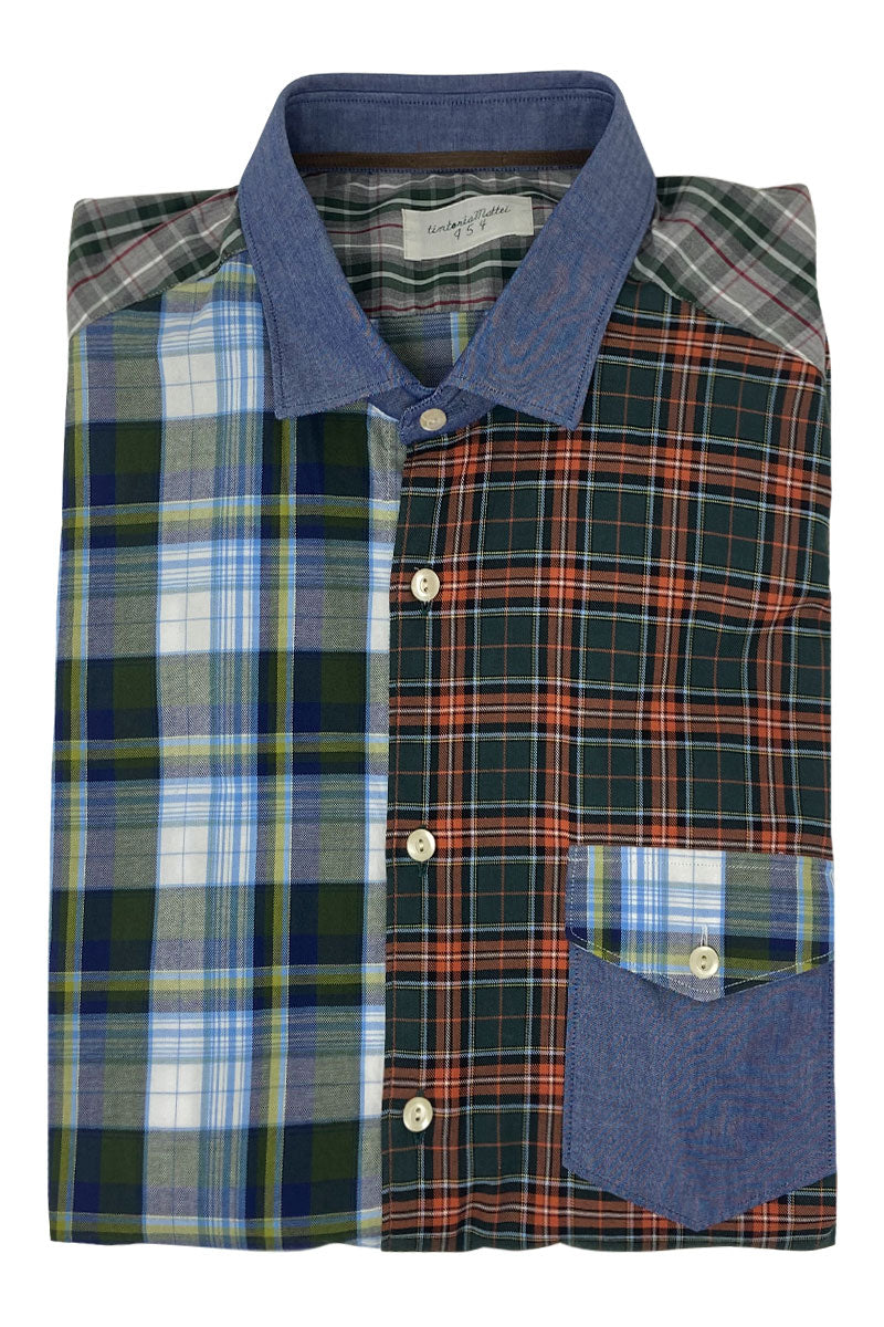 Patchwork Shirt-Tintoria Mattei-Boyds Philadelphia