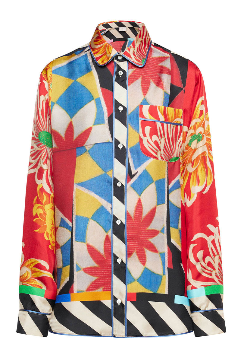 Aloe Silk Shirt-Pierre-Louis Mascia-Boyds Philadelphia