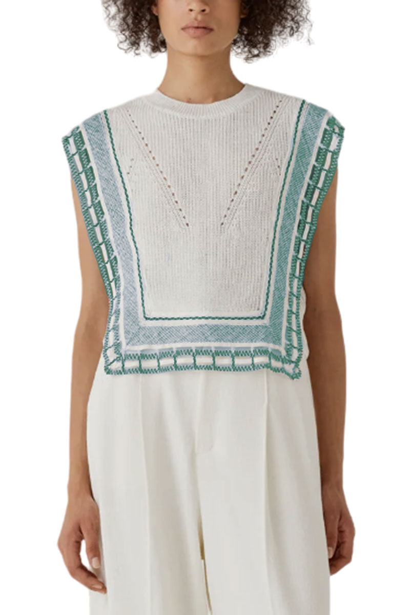 Eva Combo Knit Top-Akira Naka-Boyds Philadelphia