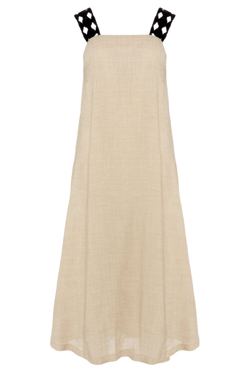 Ripped Lace Strap Dress-Akira Naka-Boyds Philadelphia