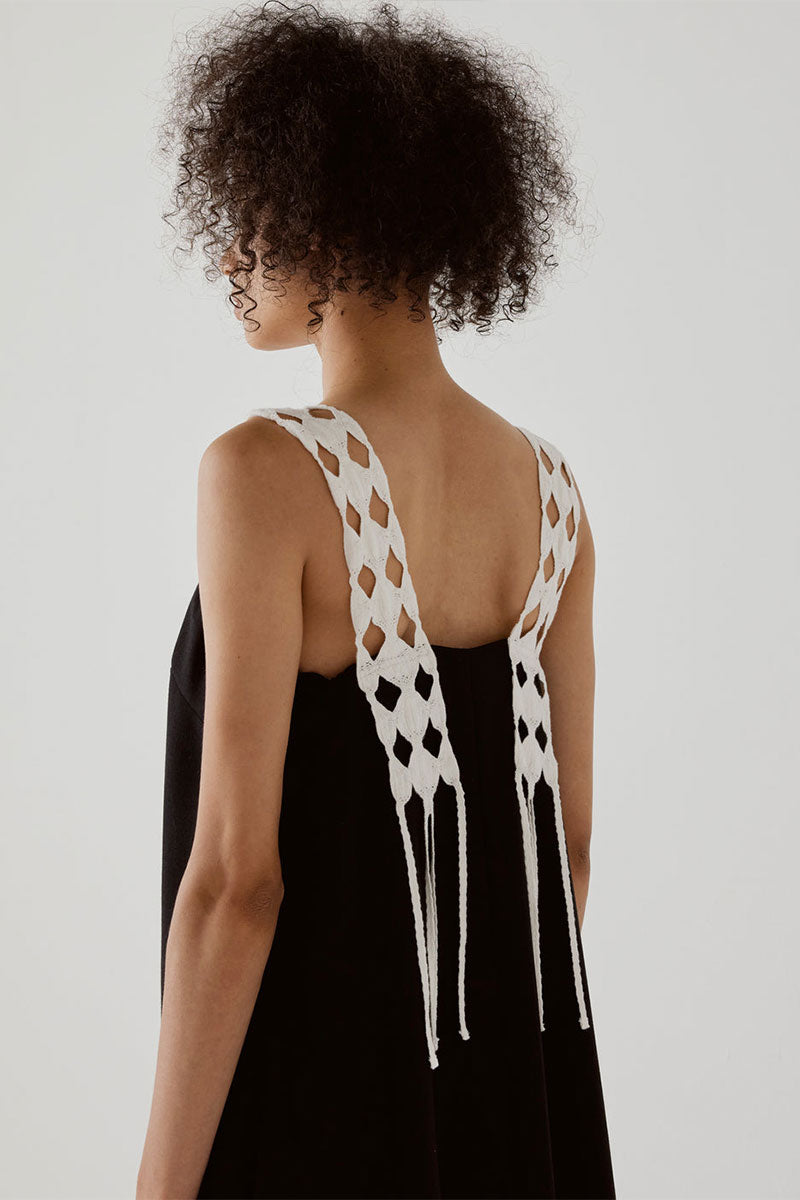 Ripped Lace Strap dress by Akira Naka – Boyds