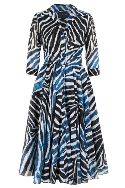 Wild Zebra Aster Dress-Samantha Sung-Boyds Philadelphia