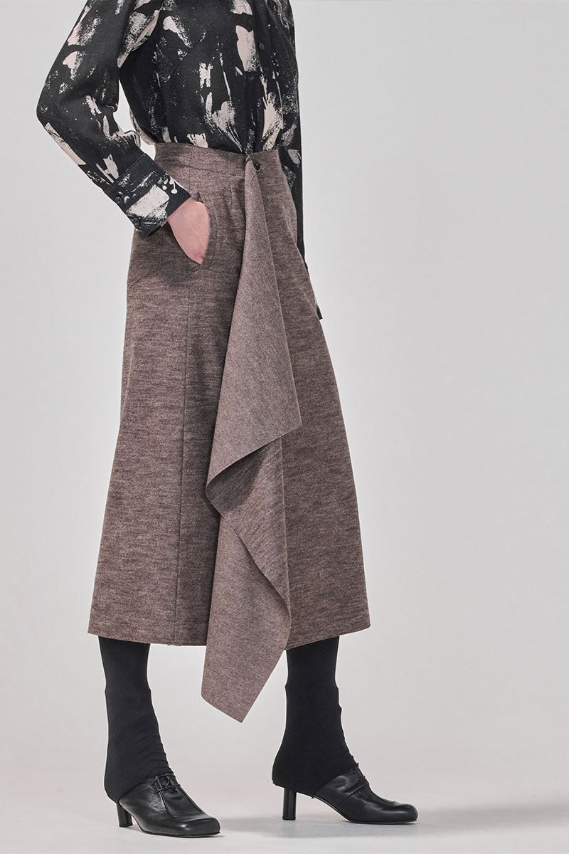 Riccarda Wrap Skirt-Akira Naka-Boyds Philadelphia