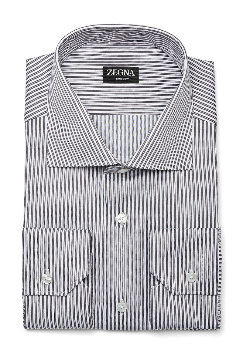 Striped Trofeo™ Shirt-Zegna-Boyds Philadelphia