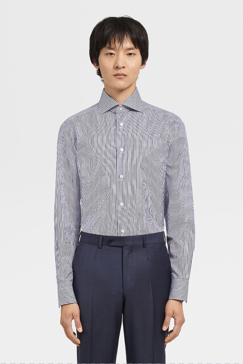 Striped Trofeo™ Shirt-Zegna-Boyds Philadelphia