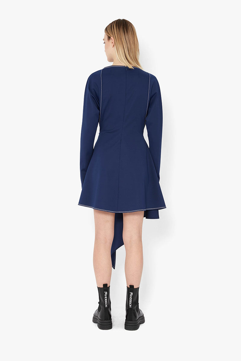 Short Asymmetric Chain Link Dress-JW Anderson-Boyds Philadelphia