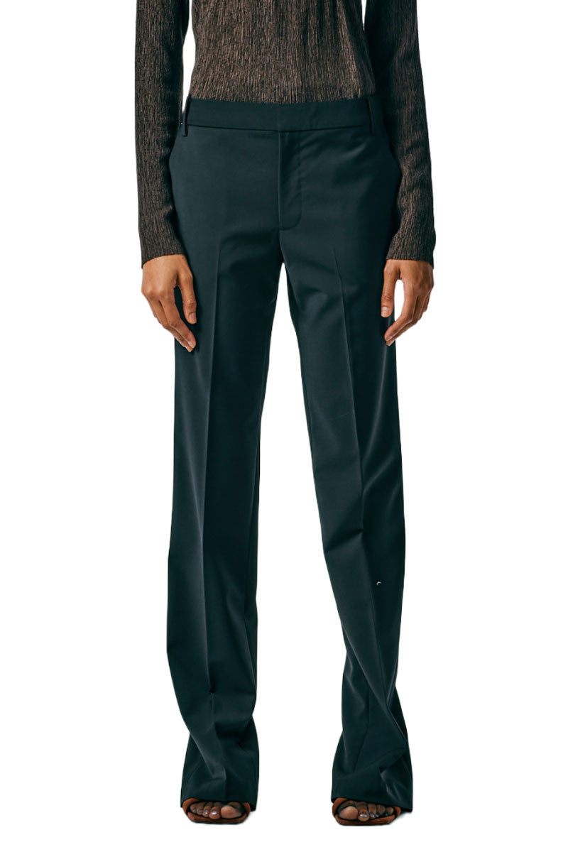 Tropical Wool Elfie Trouser with Slits-Tibi-Boyds Philadelphia