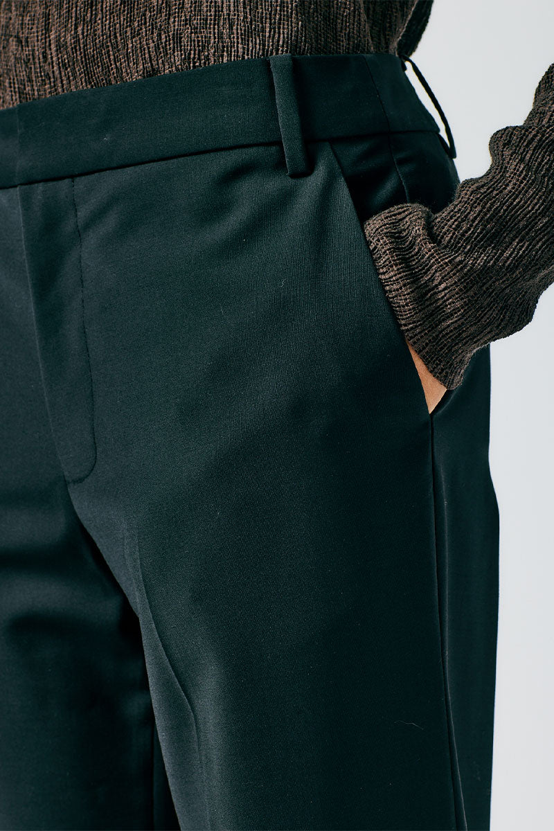 Tropical Wool Elfie Trouser with Slits-Tibi-Boyds Philadelphia
