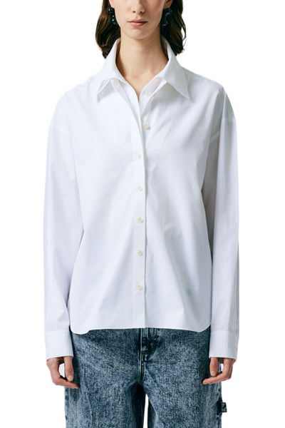 Eco Shirting Double Collar Shirt-Tibi-Boyds Philadelphia