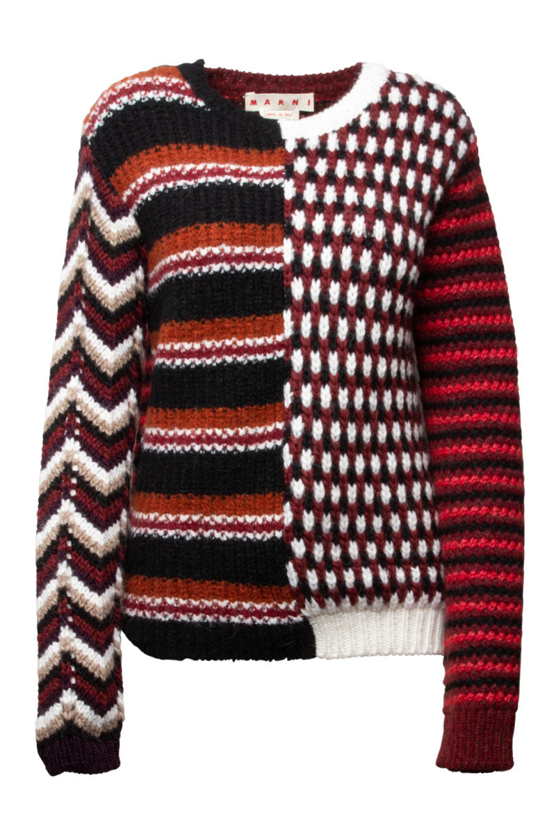 Long Sleeve Crew Neck Sweater-Marni-Boyds Philadelphia