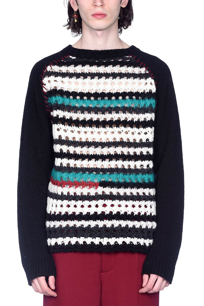 Crochet Stripe Sweater-Marni-Boyds Philadelphia