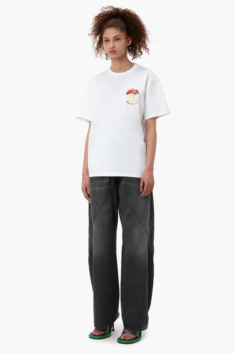 Apple Core Logo T-Shirt-JW Anderson-Boyds Philadelphia