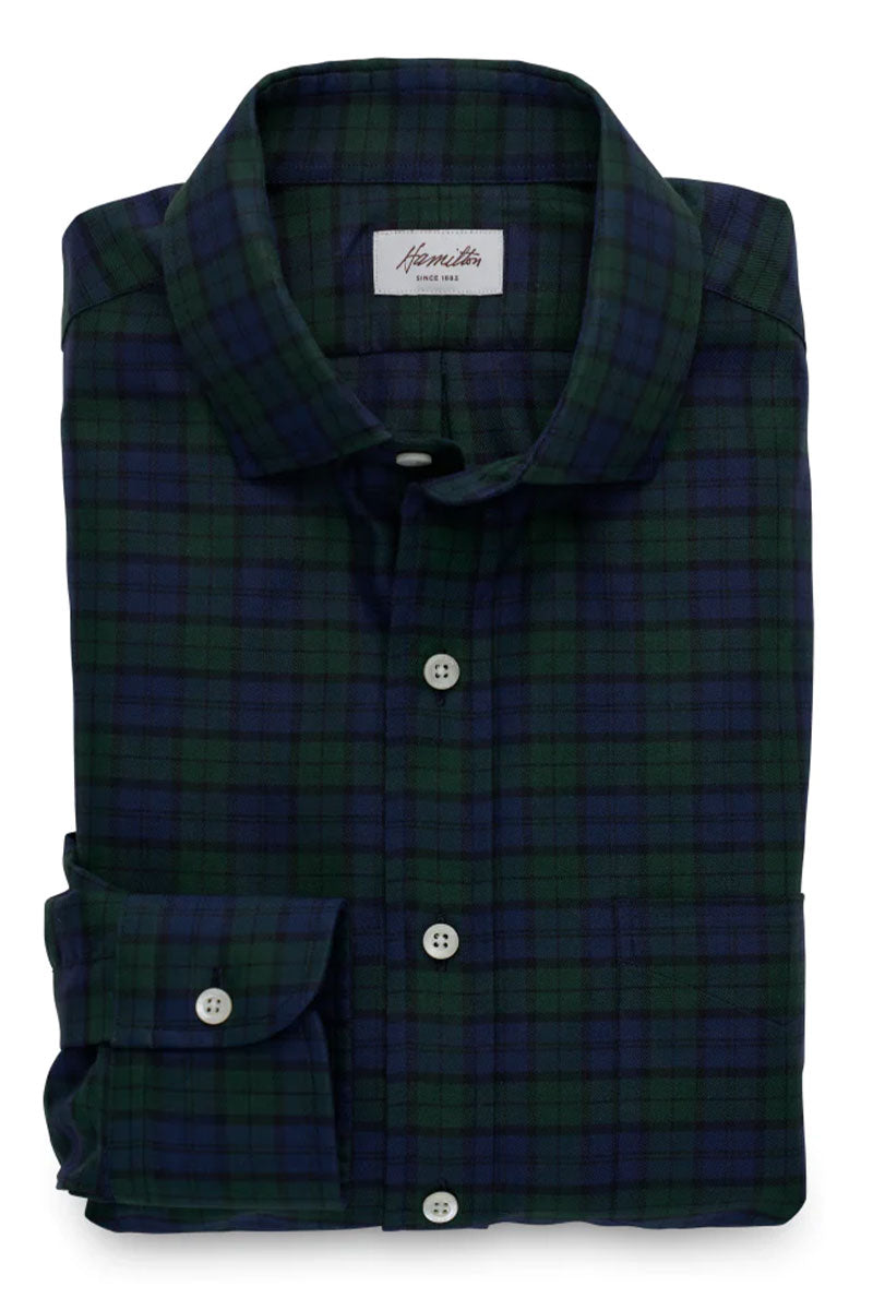 Hopper Plaid Sport Shirt-Hamilton-Boyds Philadelphia