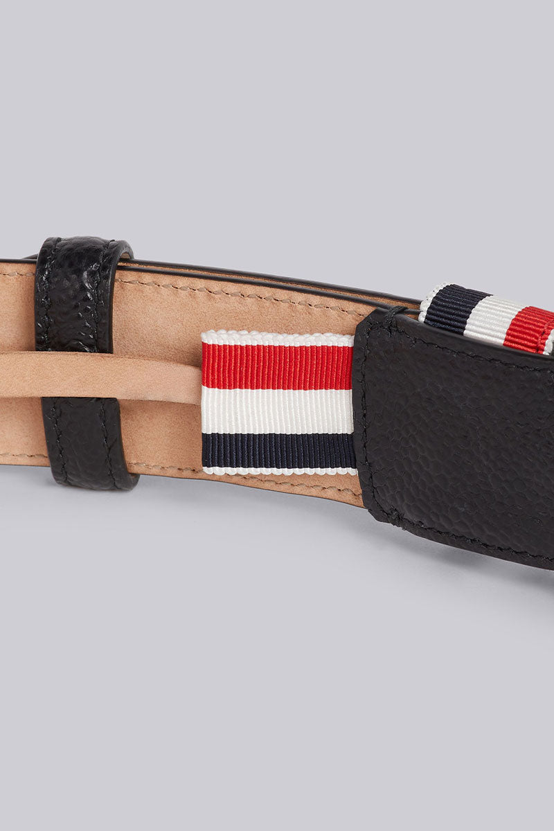 Pebble Grain 4-Bar Belt-Thom Browne-Boyds Philadelphia