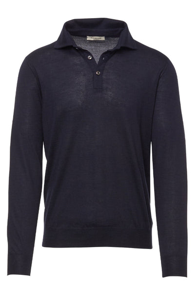 Cashmere Silk Polo-Fioroni-Boyds Philadelphia