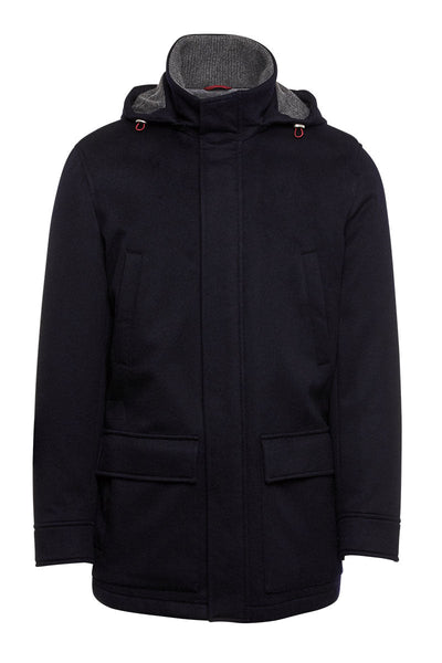 【送料&関税込】Brunello Cucinelli Blend Cotton Parka Brunello Cucinelli Water Repellent Hooded Cotton-Blend Parka