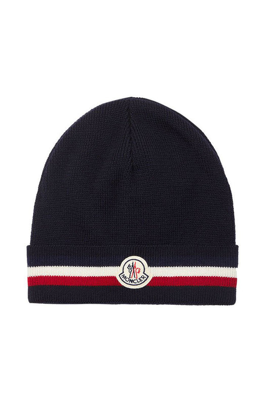 Tricolor Beanie-Moncler-Boyds Philadelphia