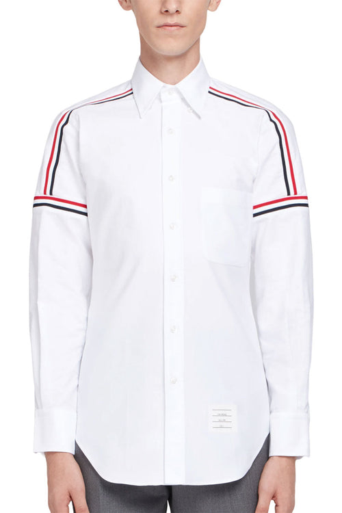 Oxford Seamed Elastic Stripe Shirt by Thom Browne – Boyds