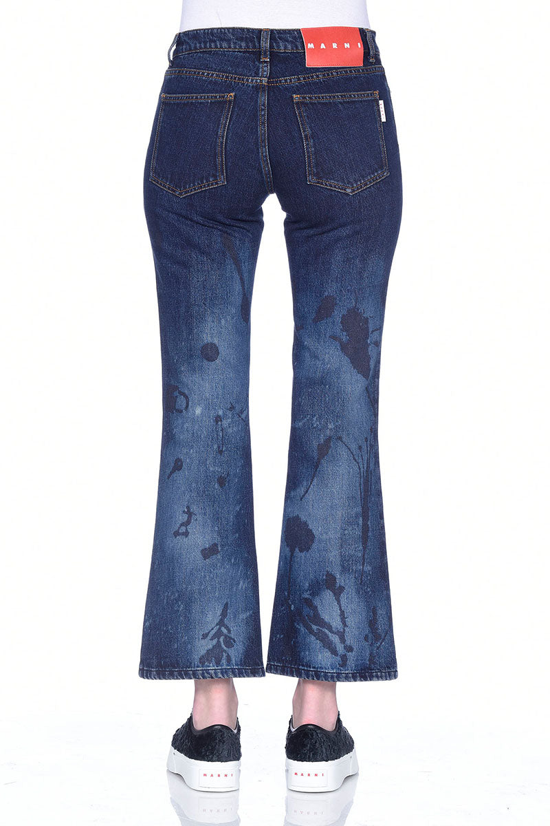 Washed Floral Denim-Marni-Boyds Philadelphia