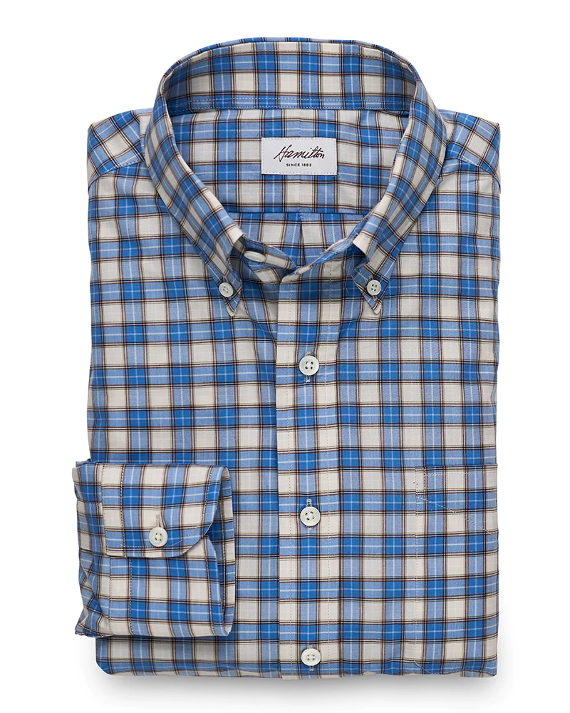 Penn Check Sport Shirt-Hamilton-Boyds Philadelphia