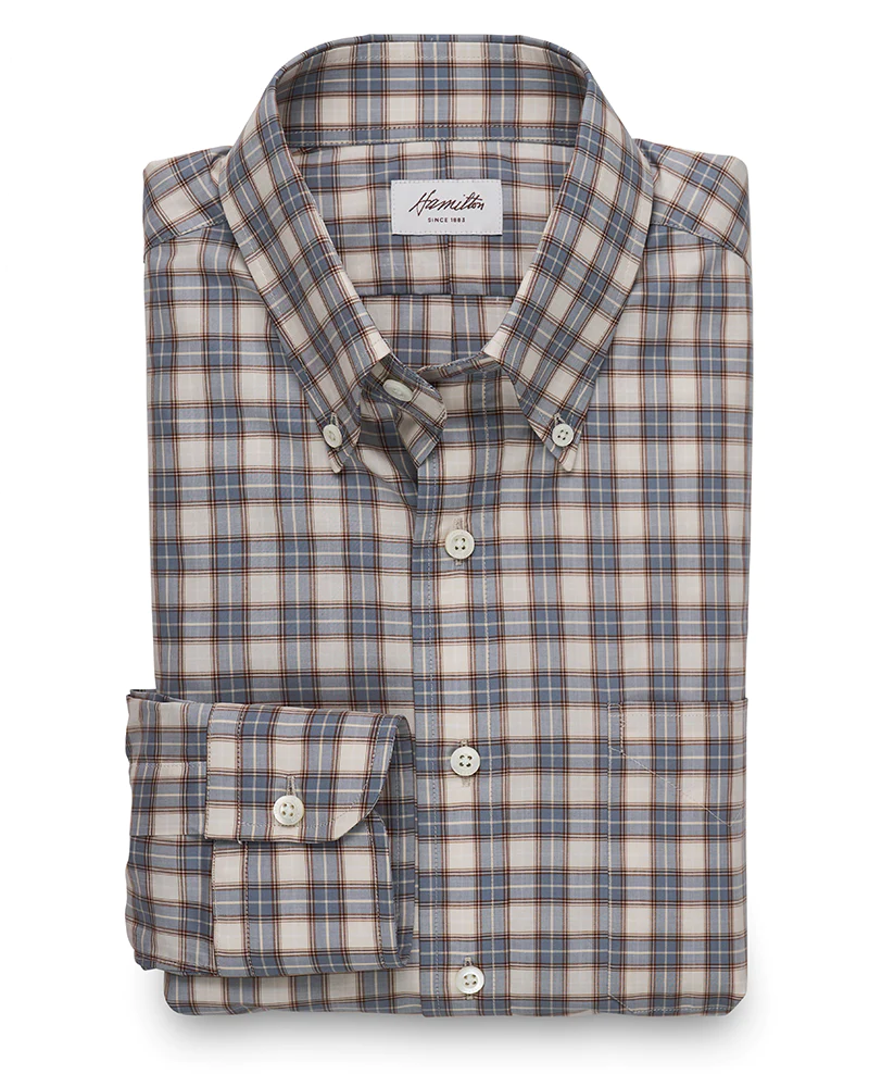 Penn Check Sport Shirt-Hamilton-Boyds Philadelphia