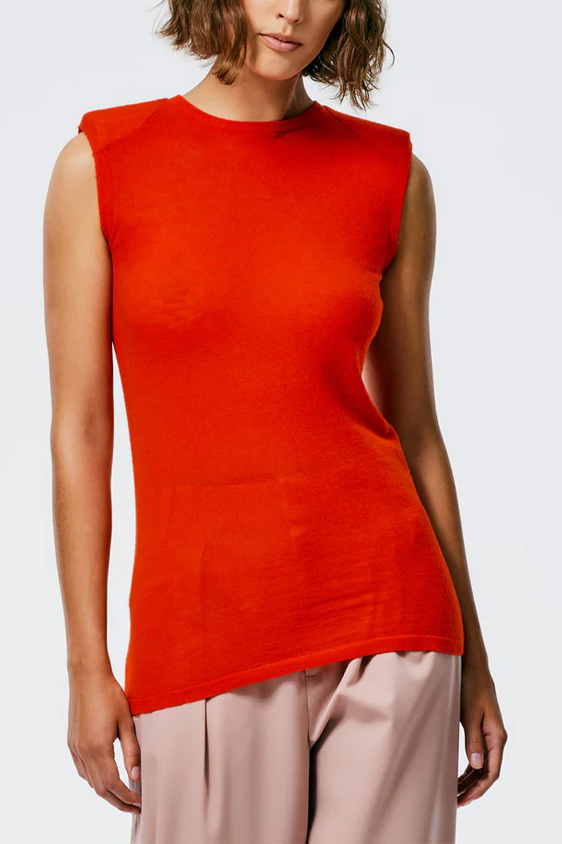 Skinlike Mercerized Wool Tube Tank-Tibi-Boyds Philadelphia