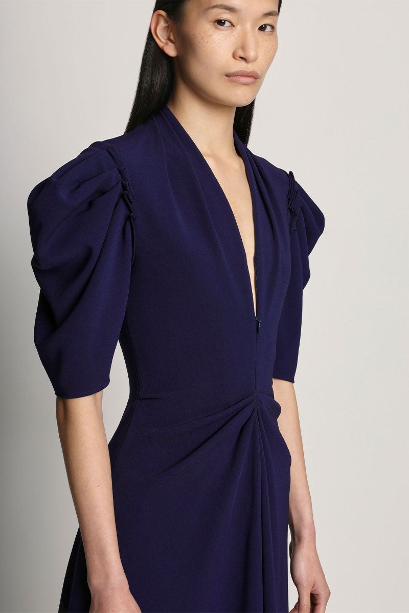 Matte Viscose Crepe Dress-Proenza Schouler-Boyds Philadelphia