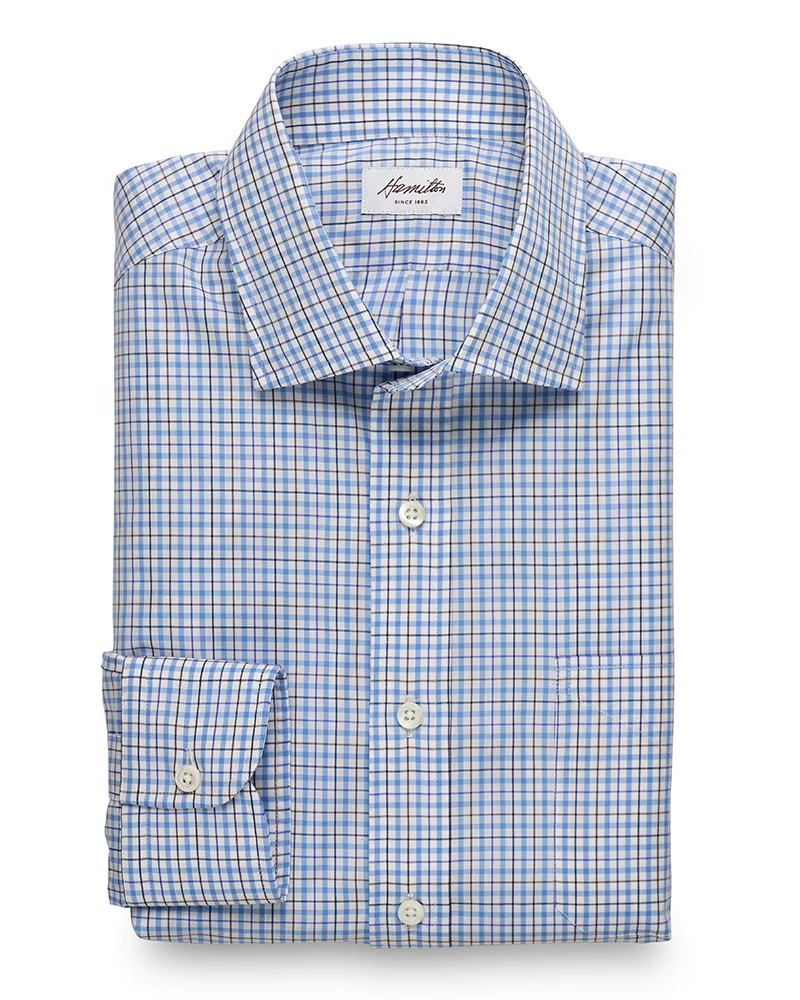 Roberson Check Sport Shirt-Hamilton-Boyds Philadelphia