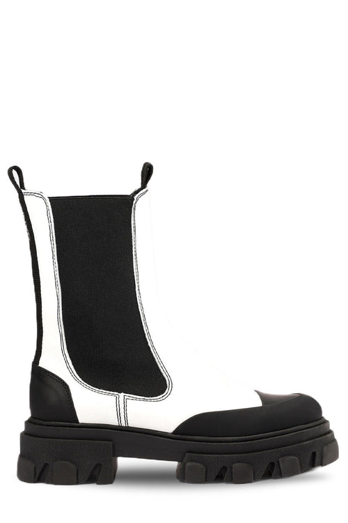 Ganni white boots cheap