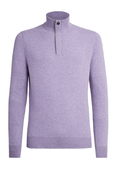 Oasi Cashmere Zip Mock-Zegna-Boyds Philadelphia