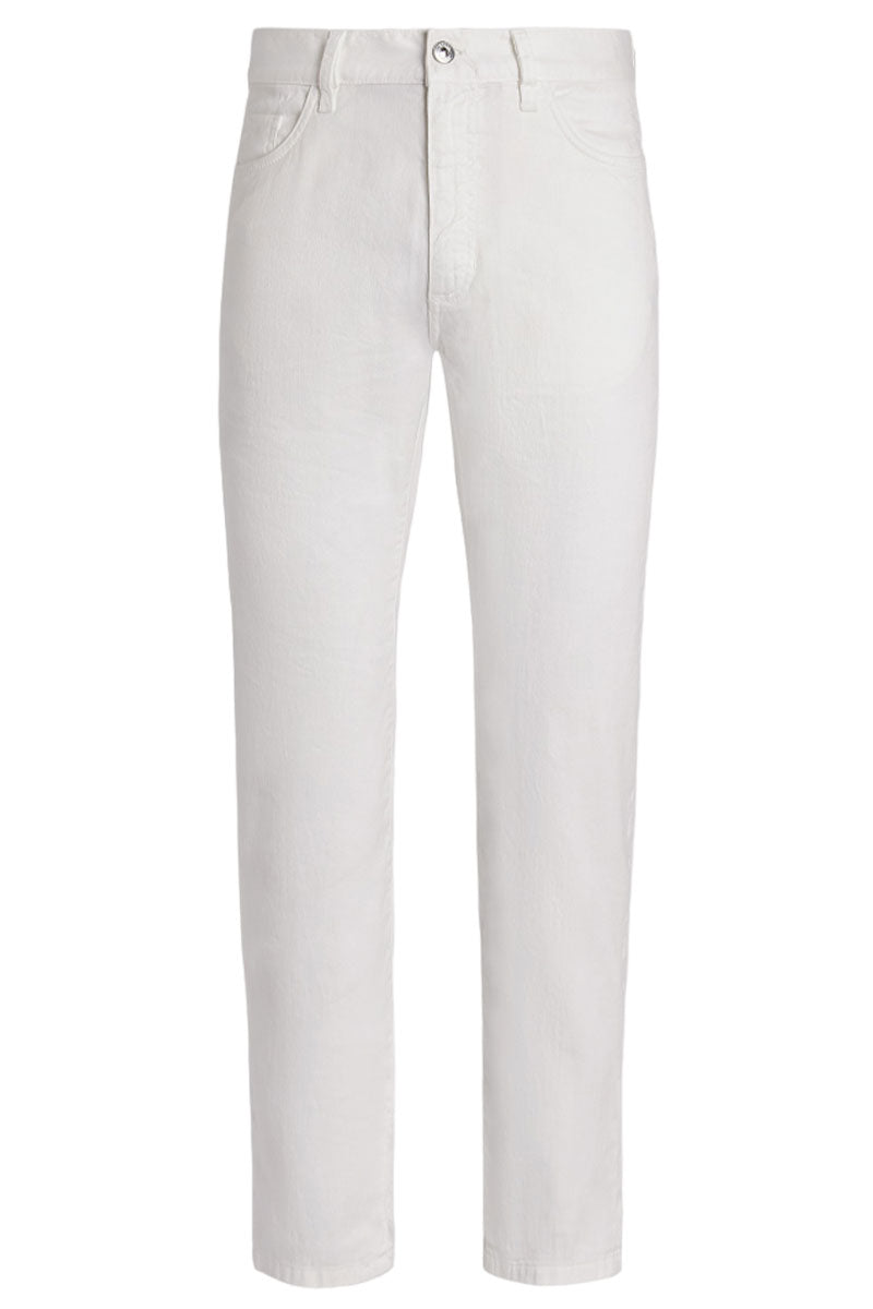 Stretch Linen & Cotton Jeans-Zegna-Boyds Philadelphia