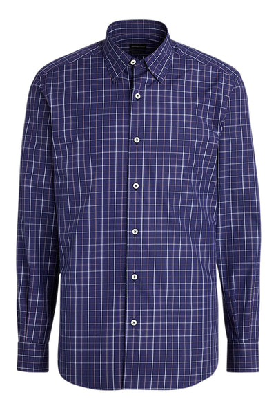 Centoquaranta Twill Shirt-Zegna-Boyds Philadelphia