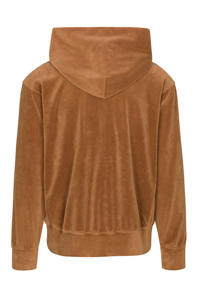 Velour Cropped Hoodie-Les Tien-Boyds Philadelphia