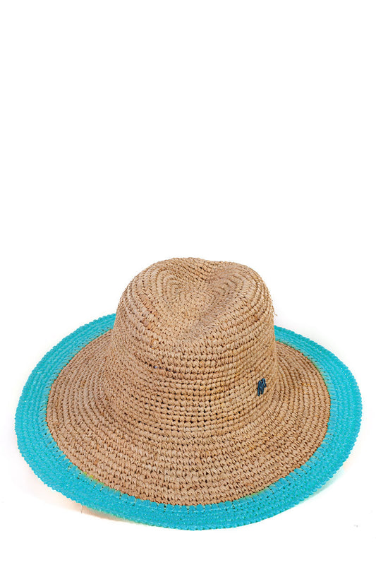 Colored Brim Fedora-Raffaello Bettini-Boyds Philadelphia