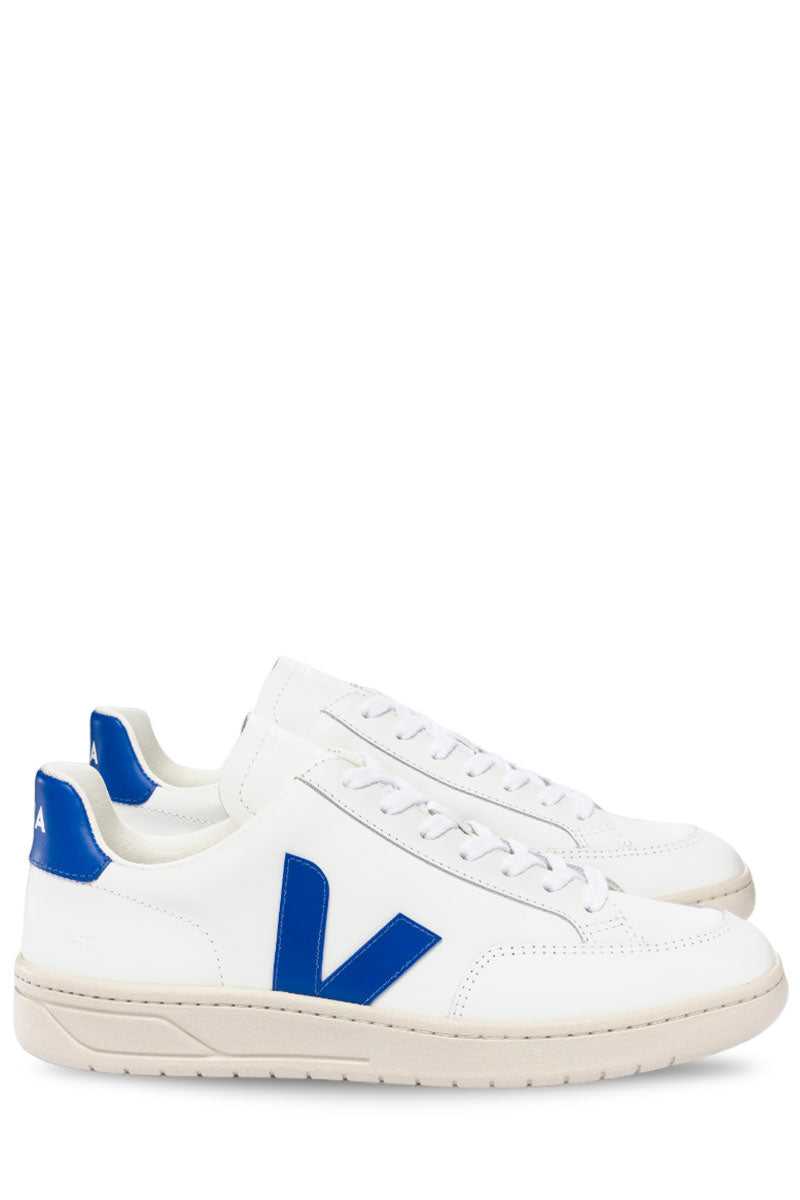 Men's V-12 Leather Sneakers-VEJA-Boyds Philadelphia