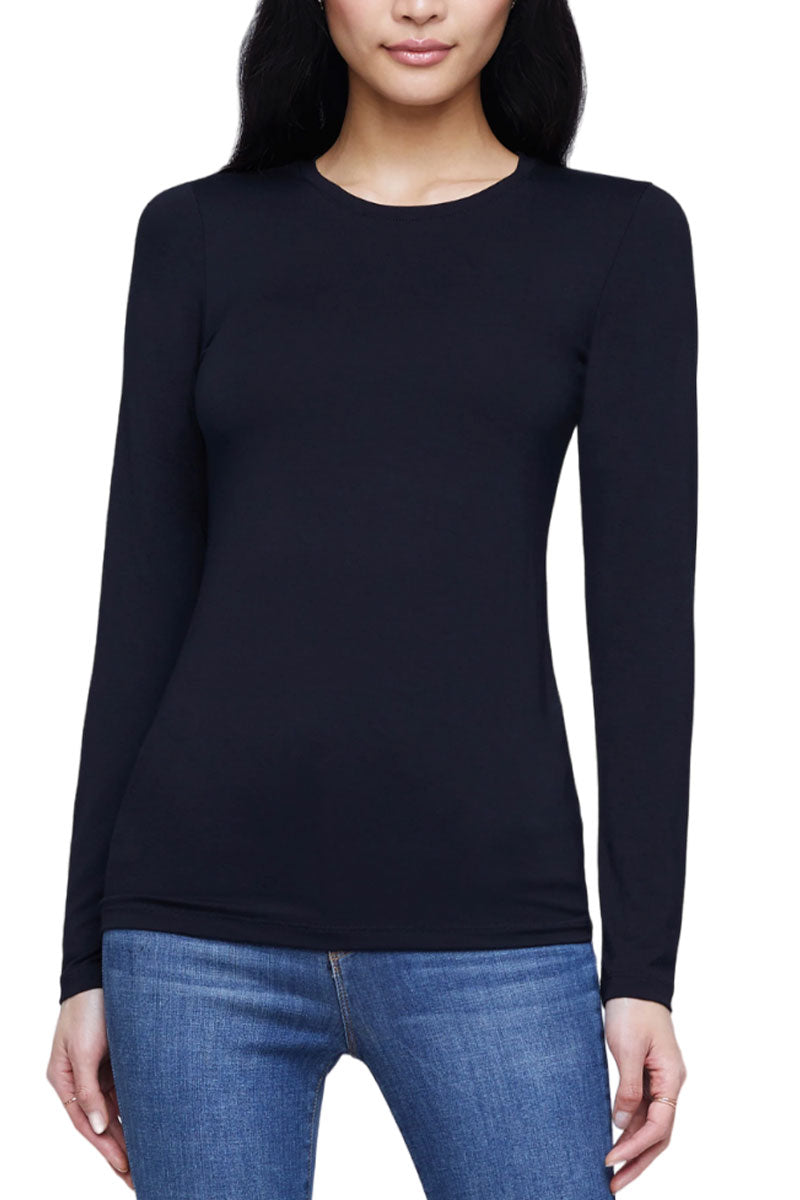 Tess Long Sleeve Tee-L'AGENCE-Boyds Philadelphia